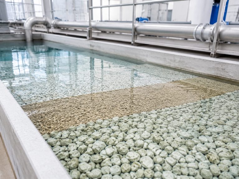 八公山区水处理除氨氮沸石滤料